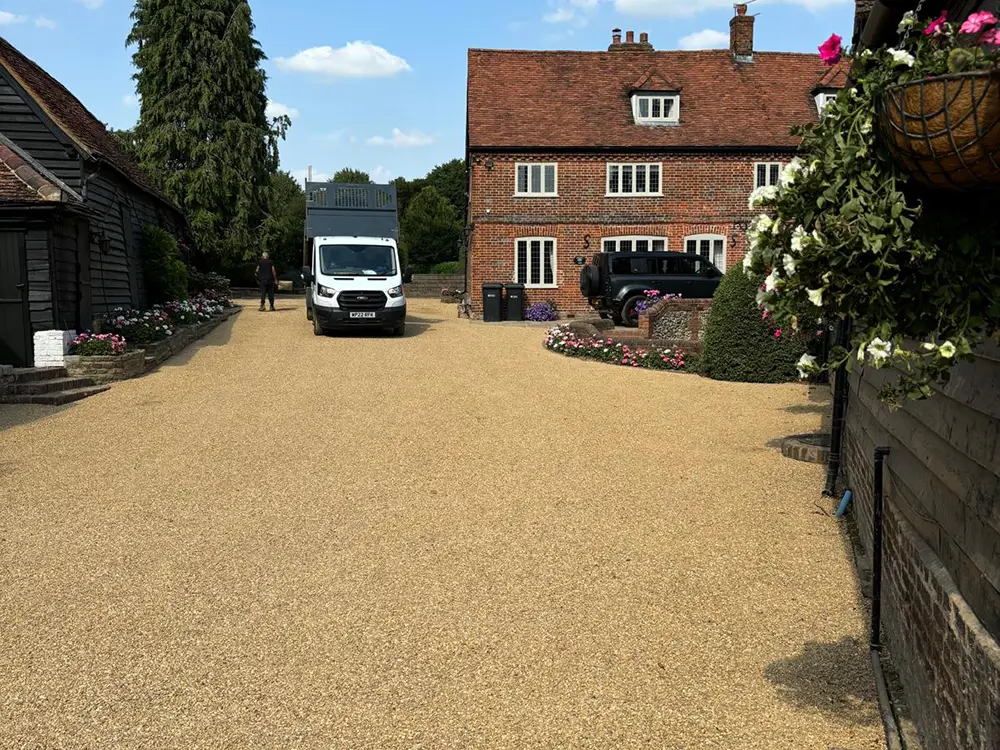 Tar and Chip Driveway Right Choice Property Maintenance Cambridge and Ipswich